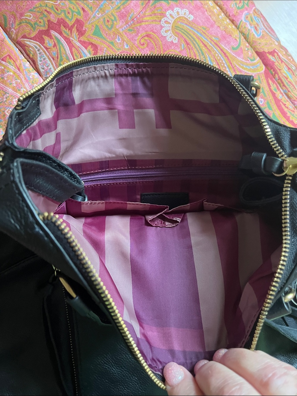 Kooba Black Leather Tote NWT 💣 - Picture 3 of 3